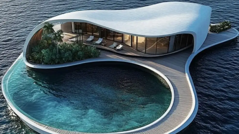 Se desarrollará un hotel top y futurista en Maldivas de la mano de los Trump